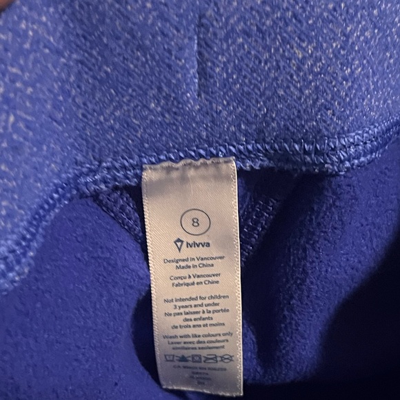 Ivivva Girls Sz 8 Matching Jogger Set - Picture 3 of 5